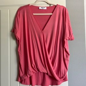 NWOT Coral Top